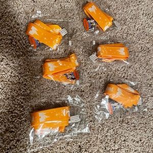 6x Disney lanyards with pin/keychain